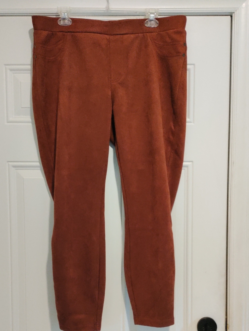 Wonderly Rust Brown Pull-On Jeggings